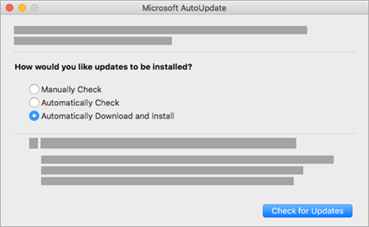 Office 365 Keeps Asking For Update After Downgrading To 15 Mac